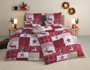 Home affaire Bettwäsche »Nicholas«, Weihnachtsbettwäsche, Winter