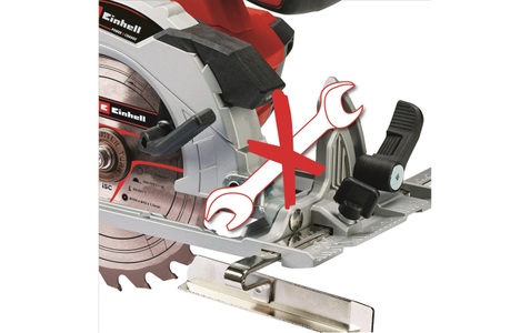 undefined, Einhell TE-CS 18/150 Li - Solo Akku-Handkreissäge 150 mm ohne Akku, inkl. Zubehör 18 V, Einhell Akku-Handkreissäge »TE-CS 18/150 Li-Solo«