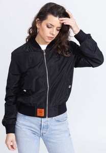 Bomber, Jacken Ma1 W Unisex Schwarz M, Tamaris Blusentop »Bluse Basra Aop Standup Coll Blouse«