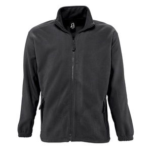 SOL's, SOLS Fleecejacke »Herren Outdoor Fleece Jacke North«, SOLS - Outdoor Fleece Jacke North, für Herren, Taubengrau, Größe XS