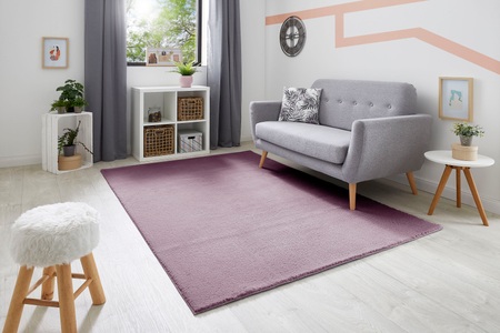 Andiamo Teppich »Avignon«, rechteckig, 16 mm Höhe, Uni Farben, sehr weicher Flor, ideal im Wohnzimmer & Schlafzimmer
