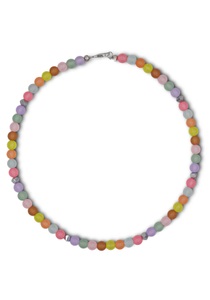 J.Jayz, J.Jayz Collier »Regenbogen-Pastellfarben, transparent, matt,«, 