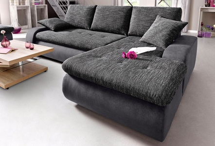 TRENDMANUFAKTUR, TRENDMANUFAKTUR Ecksofa, wahlweise XL oder XXL, TRENDMANUFAKTUR Ecksofa »Indie, L-Form«, wahlweise XL oder XXL