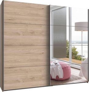 Wimex, Wimex Schwebetürenschrank »Ernie«, Wimex Schwebetürenschrank »Ernie Kleiderschrank mit Spiegel, Made in Germany«, Wähle deine Innenausstattung fertig konfiguriert im Schrank