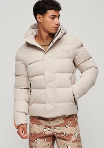 SUPERDRY, Superdry Steppjacke »HOODED MICROFIBRE SPORT PUFFER«, 