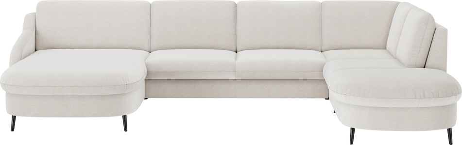 sit&more Wohnlandschaft »Soul U-Form«, wahlweise mit Bettfunktion und Bettkasten oder Schubkasten