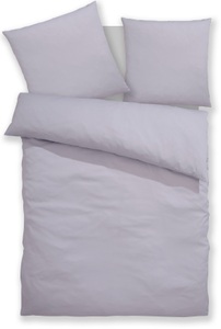 GOODproduct Bettwäsche »Mila in 135x200, 155x220 oder 200x200 cm« 2 Stk. tlg. Mako-Satin, Bettwäsche aus Baumwolle, unifarbene Bettwäsche