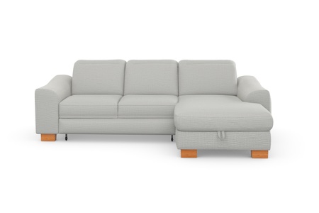 SIT&MORE, sit&more Ecksofa »Durness«, mit Federkern und hochwertigen Massivholzfüssen, wahlweise mit Kopfteilverstellung, Bettfunktion und Bettkasten oder mit Bettfunktion und Bettkasten, sit&more Ecksofa »Dundee L-Form«, mit Federkern und Massivholzfüssen, wahlweise mit Kopfteilverstellung