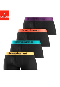 Bruno Banani Hipster, (Packung, 4 St.), Mit Logo Webbund