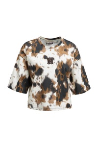 Smith & Soul T-Shirt mit Label-Aufnäher, Rundhals