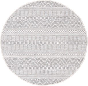 carpetfine, carpetfine Teppich »Boho 100«, rund, 4 mm Höhe, robustes Flachgewebe, Sisal Optik, In- und Outdoor geeignet, Wetterfest und UV-beständig für Balkon, Terrasse, Garten, Aussenbereich,Wohnzimmer, Schlafzimmer, carpetfine Teppich »Boho 100«, rund, 4 mm Höhe, robustes Flachgewebe, Sisal Optik, UV-beständig, Aussenbereich