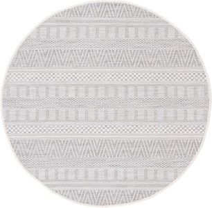 carpetfine, carpetfine Teppich »Boho 100«, rund, 4 mm Höhe, robustes Flachgewebe, Sisal Optik, In- und Outdoor geeignet, Wetterfest und UV-beständig für Balkon, Terrasse, Garten, Aussenbereich,Wohnzimmer, Schlafzimmer, carpetfine Teppich »Boho 100«, rund, 4 mm Höhe, robustes Flachgewebe, Sisal Optik, UV-beständig, Aussenbereich