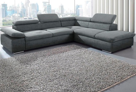SIT&MORE, sit&more Ecksofa, sit&more Ecksofa »Valentine L-Form, B: 272 cm« mit Arm- & Kopfteilverstellung, optional mit Bettfunktion