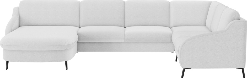 sit&more Wohnlandschaft »Soul U-Form«, wahlweise mit Bettfunktion und Bettkasten oder Schubkasten
