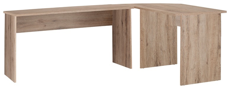 FMD, FMD Eckschreibtisch »Till«, FMD Eckschreibtisch »Tiell« Winkel Schreibtisch, Bürotisch, beidseitig montierbar, 205/155 cm