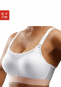 TRIACTION BY TRIUMPH, triaction by Triumph Minimizer-BH »Control Lite W01«, NOS TRIACTION CONTROL LITE Sport BH in weiss