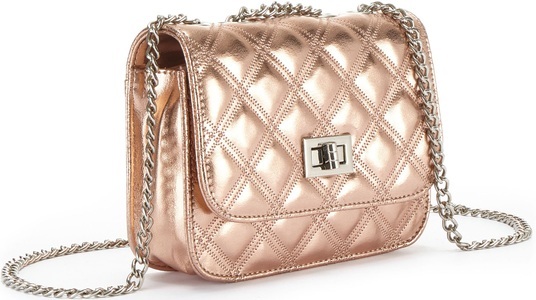 Lascana, LASCANA Umhängetasche, Minibag, Handtasche, Henkeltasche mit Kettenhenkel VEGAN, LASCANA Umhängetasche »Minibag«, Handtasche, Henkeltasche mit Kettenhenkel VEGAN