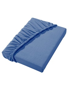 undefined, Betttuch, Irisette Betttuch »Merkur 0006«, aus Fein-Biber ohne Gummizug