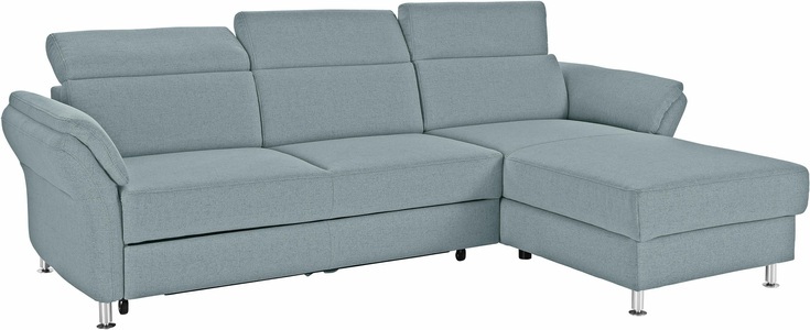 SIT&MORE, sit&more Ecksofa, sit&more Ecksofa »Avignon L-Form«, Kopfteilverstellung, wahlweise mit Bettfunktion und Bettkasten