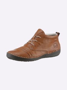 Rieker, Rieker Schnürboots, mit feinen Ziernähten, 