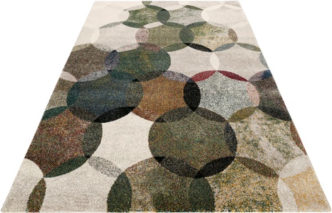 Esprit, Esprit Teppich »Modernina«, rechteckig, 13 mm Höhe, Kurzflor in moderem Design, Wohnzimmer, Esprit Teppich »Modernina«, rechteckig, 13 mm Höhe, weicher Kurzflor in modernem Design, Wohnzimmer, Schlafzimmer, bunt