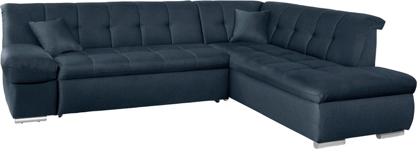 DOMO collection, DOMO collection Ecksofa, DOMO collection Ecksofa »Mona L-Form bequem und komfortabel, Breite 271cm, L-Form« wahlweise mit Bett- und Armlehnfunktion