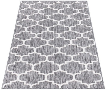 Carpet City, Carpet City Teppich »Outdoor«, rechteckig, 5 mm Höhe, Wetterfest & UV-beständig, für Balkon, Terrasse, Wintergarten, Flachgewebe, auch in quadratischer Form erhältlich, Carpet City Teppich »Outdoor 462«, rechteckig, 5 mm Höhe, UV-beständig, Flachgewebe, auch in quadratischer Form erhältlich