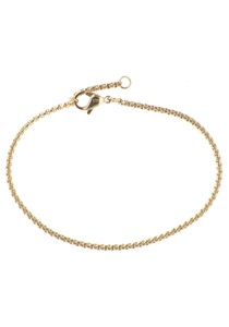 FIRETTI, Firetti Edelstahlarmband »Venezianerkettengliederung, 2, 0 mm breit«, Firetti Edelstahlarmband »Schmuck Geschenk Venezianerkettengliederung, 2,0 mm breit«, Made in Germany