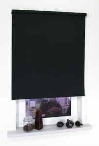 LIEDECO, Seitenzugrollo, Liedeco, »Kettenzugrollo, Uni«, Lichtschutz, Fixmass, 