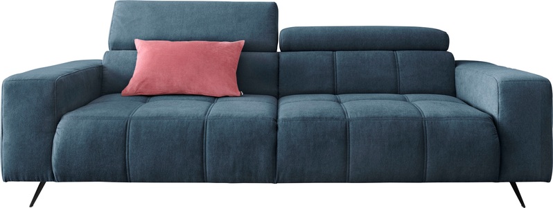 DOMO collection, DOMO collection 2-Sitzer, DOMO collection 2-Sitzer »Trento, mit Kufenfuss oder Einzelfuss« wahlweise mit Kopfteilverstellung und in zwei Grössen erhältlich