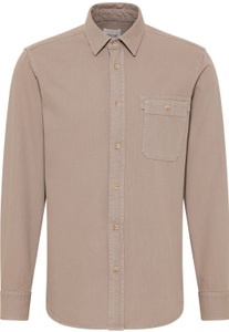 Mustang, MUSTANG Langarmhemd »Style Clemens Hvy Twill Wash«, 