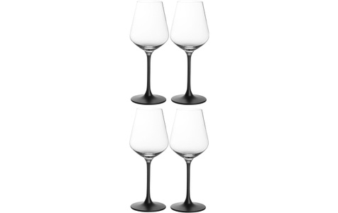 Villeroy Boch, Villeroy Boch - Rotweinglas-Set MANUFACTURE ROCK - Glas - transparent, Villeroy & Boch GLÄSERSET 4-teilig , 11-3798-8110 4ER Set , Klar , Glas , 470 ml , 003407192901