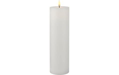 Sirius, Sirius - LED-Kerze Sille 7.5 cm x 25 cm, Weiss, Sirius LED-Kerze »LED-Kerze Sille, aufladbar, Weiss«