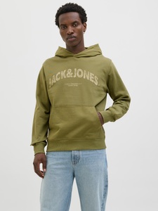 Jack & Jones Kapuzensweatshirt »JORALMERIA SWEAT HOOD«, mit Logo Print