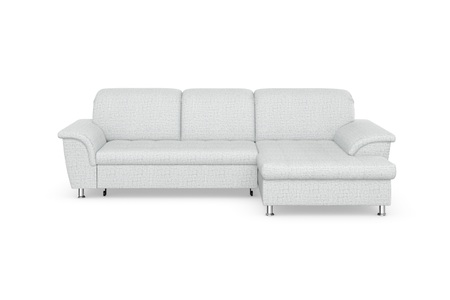 DOMO collection, DOMO collection Ecksofa »Franzi«, wahlweise mit Bettfunktion, Bettkasten und Kopfteilverstellung, frei im Raum stellbar, DOMO collection Ecksofa »Franzi Steppung im Sitzbereich B7T/H: 278/162/80 cm, L-Form« wahlweise mit Bettfunktion, Bettkasten und Kopfteilverstellung