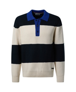 Pierre Cardin Strickpullover mit Polokragen