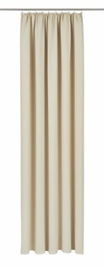 VHG, Vorhang, »Leon«, VHG, Kräuselband 1 Stück, VHG Verdunkelungsvorhang »Leon«, (1 St.), Energie sparend,Wärmeschutz,blickdicht,verschiedene Grössen