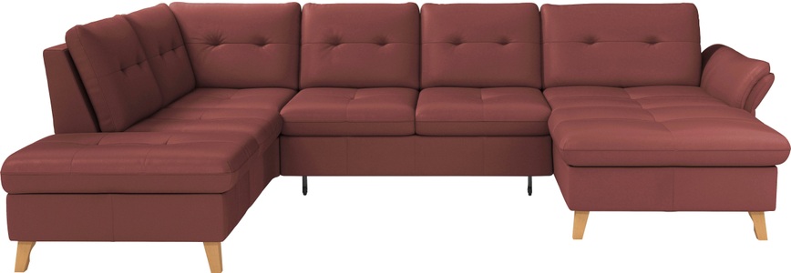 sit&more Wohnlandschaft »Göteborg«, inkl. Sitztiefenverstellung, wahlweise mit Bettfunktion & Bettkasten