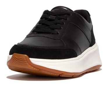 Fitflop, Fitflop Keilsneaker »F-Mode«, an der Spitze hochgezogene Laufsohle, 
