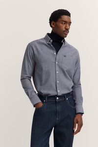 bugatti Langarmhemd »Soft Cotton«, im Modern Fit mit Button-Down Kragen