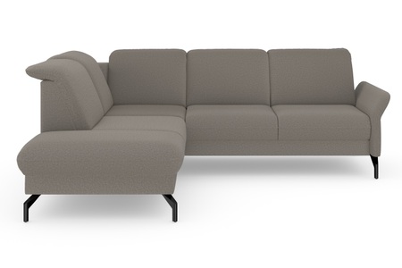 sit&more Ecksofa »Fashion«, wahlweise mit Kopfteilverstellung und Vorziehsitz, motorisch