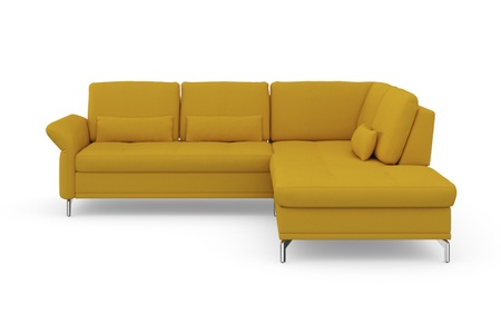 INOSIGN, INOSIGN Ecksofa »Palm Beach«, Federkern, mit Sitztiefenverstellung, wahlweise mit Bettfunktion, Bettkasten und Armteilverstellung, INOSIGN Ecksofa »Palm Beach L-Form«, Federkern, mit Sitztiefenverstellung, wahlweise mit Bettfunktion