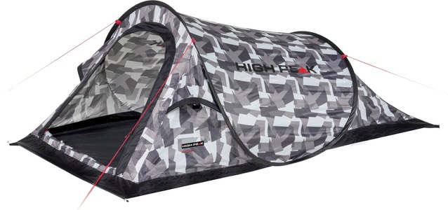 HIGH PEAK, High Peak Campo Zelt camouflage 2020 Zelte, High Peak Wurfzelt »Pop up Zelt Campo« 2 Personen mit Transporttasche