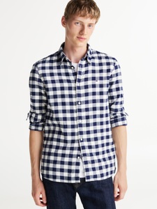 Tommy Hilfiger Langarmhemd »BRUSHED GINGHAM SF SHIRT«, modisch kariert