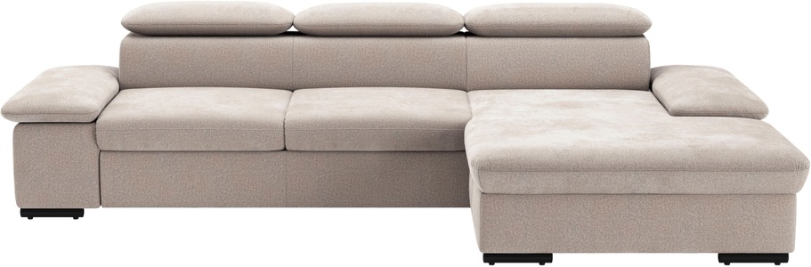 SIT&MORE, sit&more Ecksofa »Alcudia L-Form«, wahlweise mit Bettfunktion