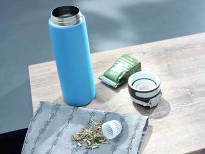 Leifheit, Leifheit Thermoflasche »Flip«, Leifheit Thermoflasche »Flip«, 600 ml