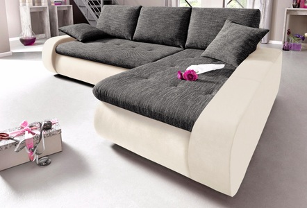 TRENDMANUFAKTUR, TRENDMANUFAKTUR Ecksofa, wahlweise XL oder XXL, TRENDMANUFAKTUR Ecksofa »Indie, L-Form«, wahlweise XL oder XXL