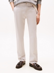 Tommy Hilfiger, Tommy Hilfiger Chinohose "DENTON ESSENTIAL" Gerades Bein, Schlichte Optik