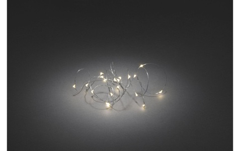 Konstsmide, Konstsmide, KONSTSMIDE LED-Lichterkette »Lichterkette Angel«, Mit Timerfunktion: 6 h ein / 18 h aus