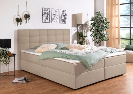 INOSIGN Boxbett »Ovalo« wahlweise mit Bettkasten, in H2, H3 & H4 erhältilich